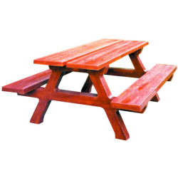 Table pique nique béton MOULI