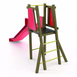 Toboggans CLASSIC en bois