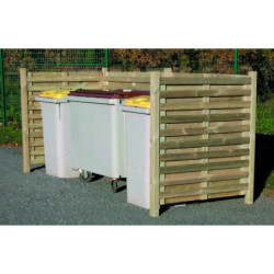 Cache-conteneurs en bois...