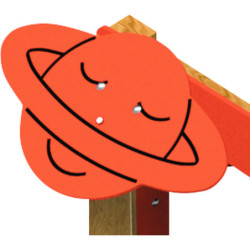 Toboggan double pour parc public GUIMAUVE