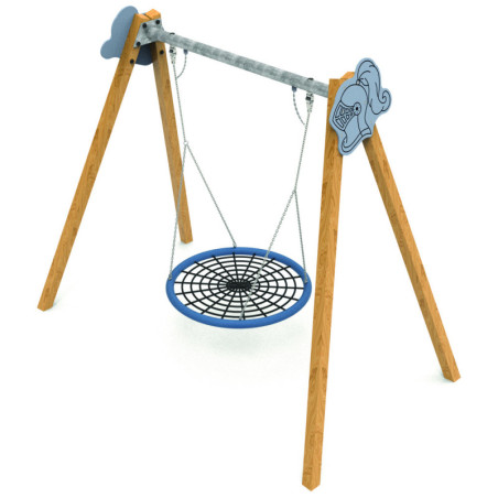 Portique en bois nid d'oiseau SIERRA