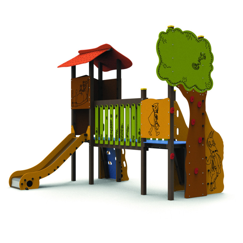 Jeu plein air LE PETIT CHAPERON ROUGE 2