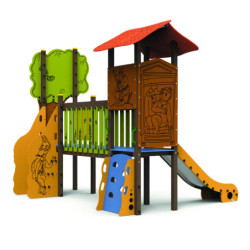 Jeu plein air LE PETIT CHAPERON ROUGE 2