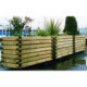 Jardinière espace public bois GRAFFIAS