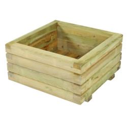 Jardinière espace public bois GRAFFIAS