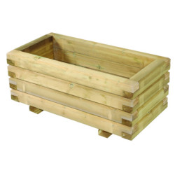 Jardinière espace public bois GRAFFIAS