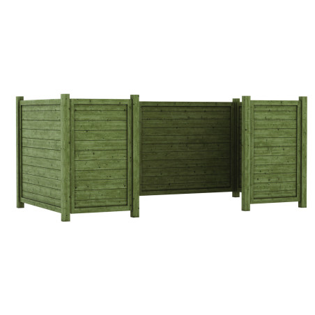 Cache-conteneurs poubelle CIVIC