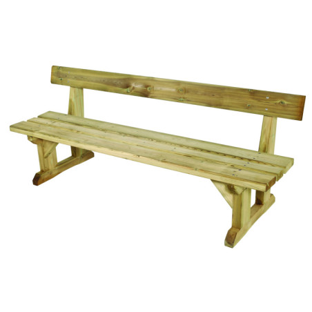 Banc collectivité tout bois VELMORA
