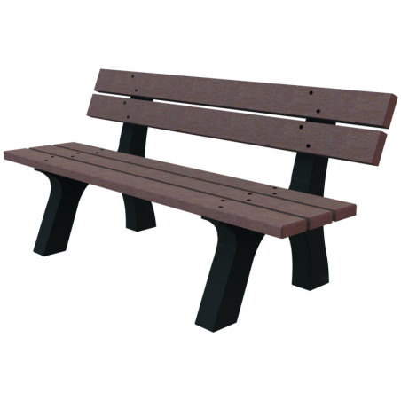 Banc plastique recyclé SPIKA