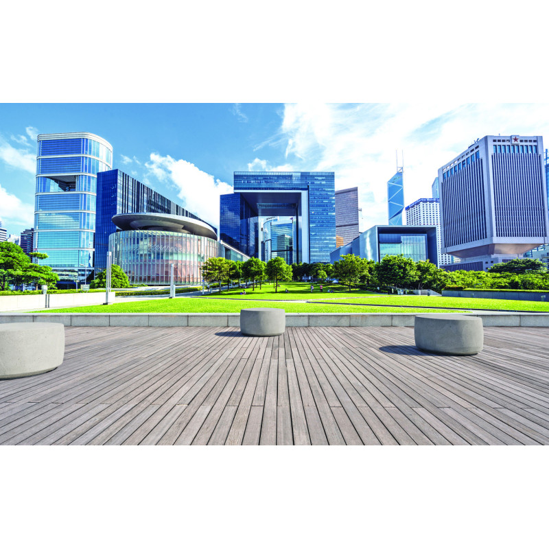 Pouf urbain béton AURYLIS