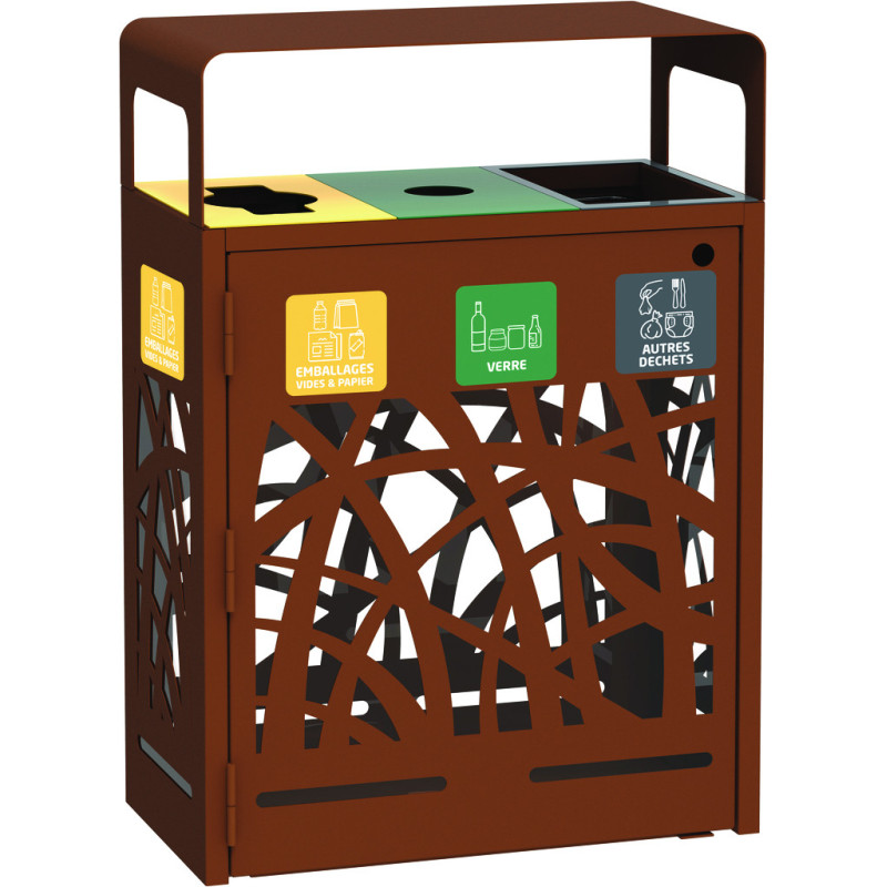 3 flux ouvertures calibrées