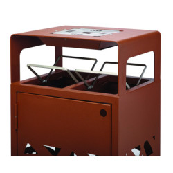 Poubelle de tri urbaine EMBER