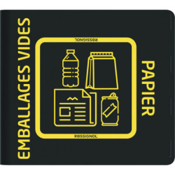 Emballages - jaune RAL&nbsp;1018