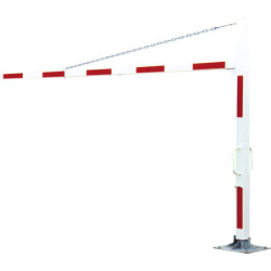 Demi-portique de parking...