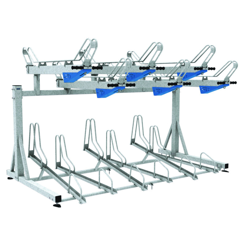 Rack à vélos double niveau TWIN