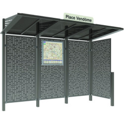 Abri voyageurs CONVIVIALE