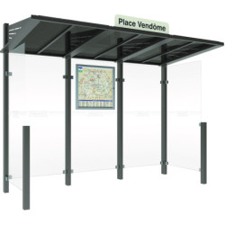 Abri voyageurs CONVIVIALE