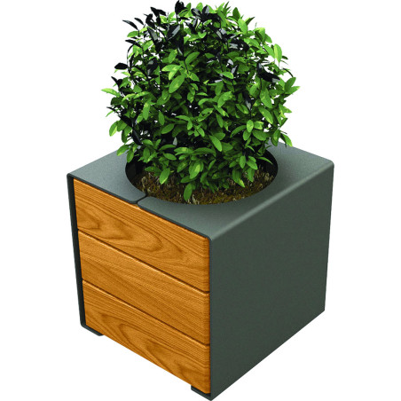 Jardinière urbaine collectivité CUBE