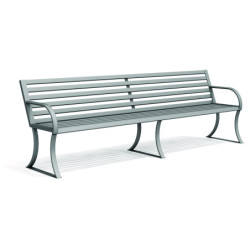 Banc public aluminium STELLIOR