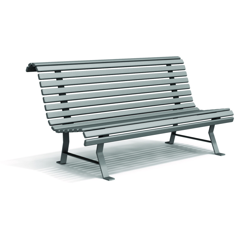 Banc pour parcs aluminium DRAXXEL
