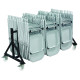 48 chaises pliantes ARIEL + 1 chariot