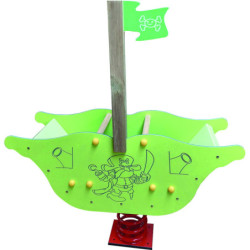 Jeu ressort BATEAU PIRATE +...
