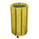 3 bancs bois CENTAURI + 2 corbeilles VIRGINIS XL