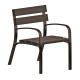 2 bancs collectivité ÉCOVILLE + 2 fauteuils urbains assortis