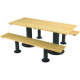 2 tables de pique-nique extérieures BRASA
