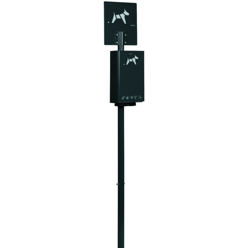 3 bornes hygiène canine + 1 borne OFFERTE