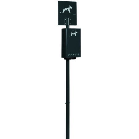 3 bornes hygiène canine + 1 borne OFFERTE