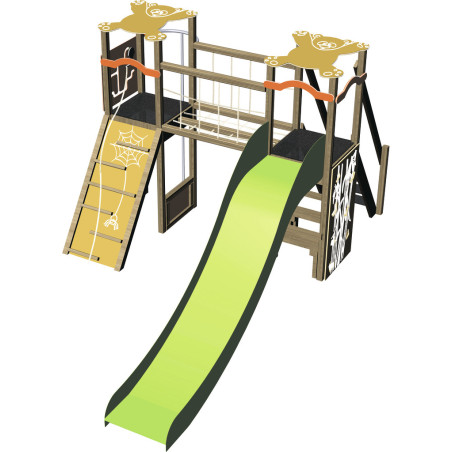 Structure de jeux en bois PANDA