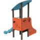 Toboggan aire de jeux NOISETTE