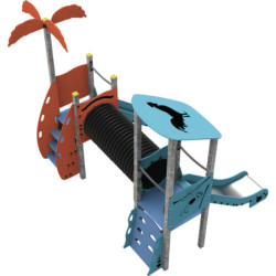Aire de jeux AMAZONIE acier