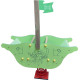 Jeu ressort BATEAU PIRATE + bascule BOUTON D'OR