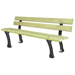 4 bancs publics bois MERAK...