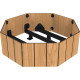 3 jardinières de ville compact BASTET