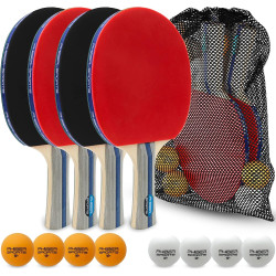 Table ping-pong BALIA + 4 raquettes + 8 balles OFFERTES