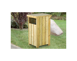 les corbeilles avec lames bois