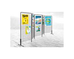 les grilles d'exposition