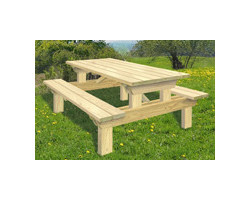 les tables pique-nique en bois