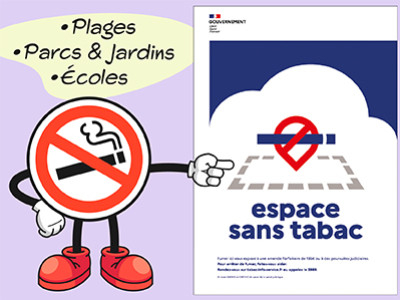 Nouveauté depuis le 1er juillet 2025 : encore plus d’espaces publics sans tabac